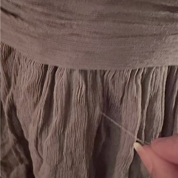 J.CREW Collection Silk Chiffon ‘Arabelle’ Strapless. Beach Party. Has a Flaw! - Picture 12 of 13